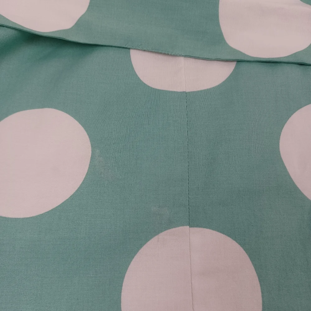 Kate Spade Grand Dot Midi Shirtdress Size XS Women Preppy Pockets Cotton Blend